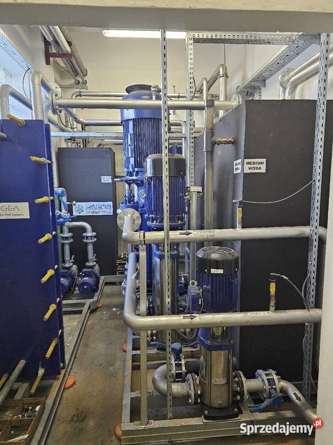 Przemyslowy układ chłodzenia wodaglikol Zabrze sprzedam