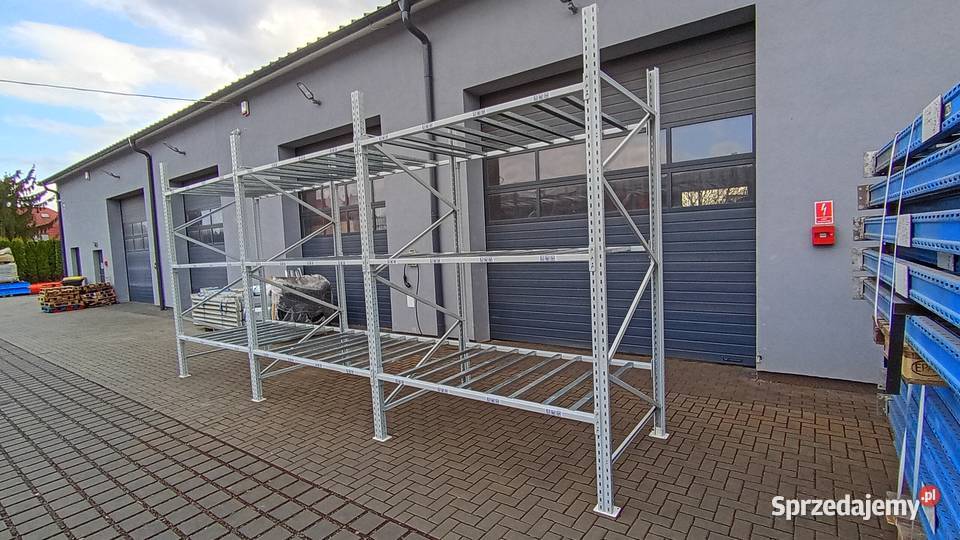 Regał magazynowy półkowy H200 długi 651 warsztat Łódź sprzedam