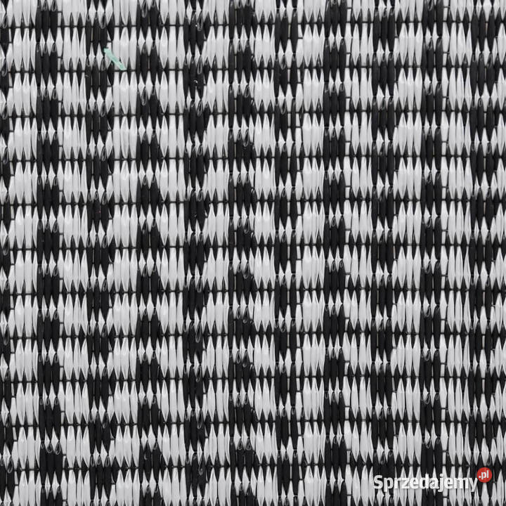 Dywan zewnętrzny czarny 140 x 200 PP WM317004