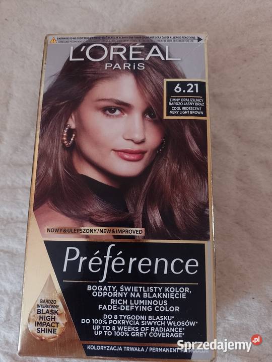 LOreal Paris 621 zimny opalizujący jasny brąz Kraków