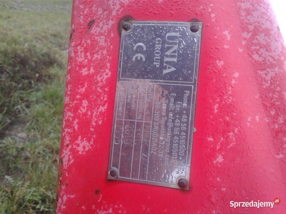 Glebogryzarka Unia Agregaty Sieciechów