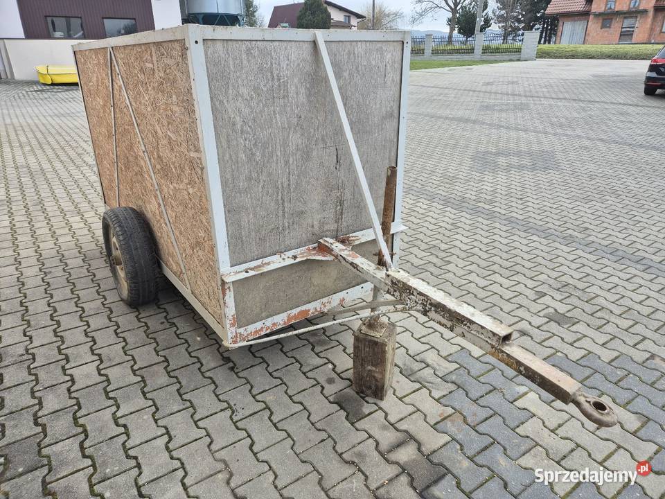 Przyczepka dwukółka nieuszkodzony Kowale