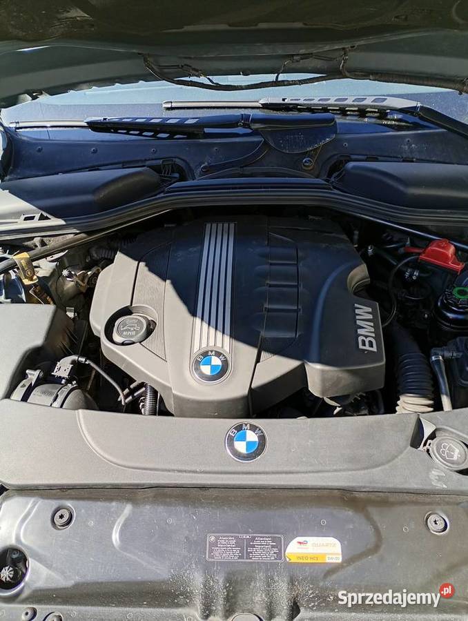 BMW 5 e61 520d 2009r uszkodzona Dębowa Kłoda
