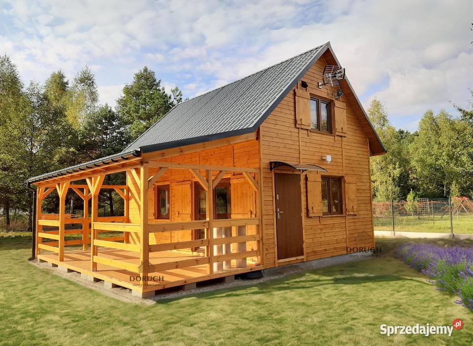 Domki drewniane letniskowe i całoroczne 35m2 z Warszawa
