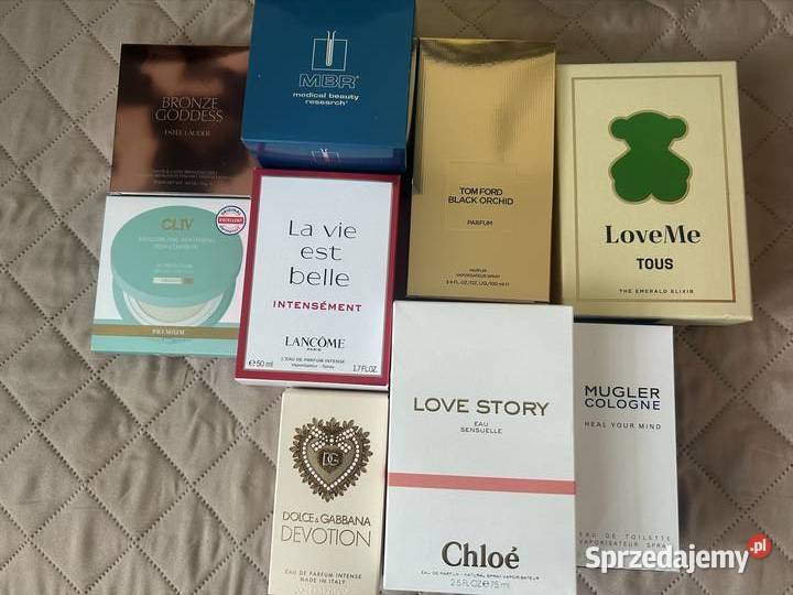 Oryginalne pudelka z kosmetyków Tom Ford i inne Gliwice