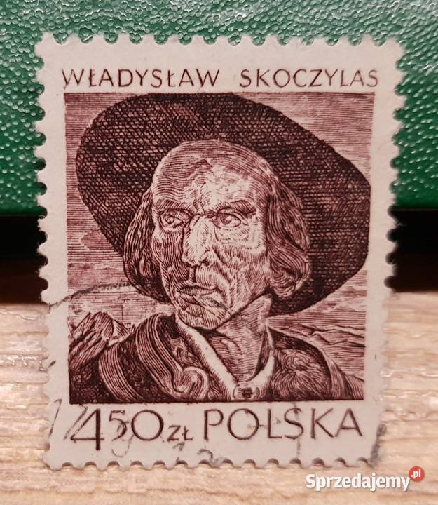 Znaczek Władysław Skoczylas Polska 1979 Golina