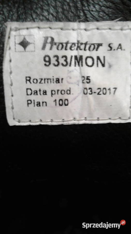 Buty PROTEKTOR wojskowe zimowe czarne nowe 25 39 Warszawa