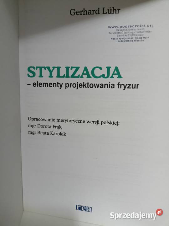 Stylizacja rea książki Warszawa księgarnia Praga Podręczniki