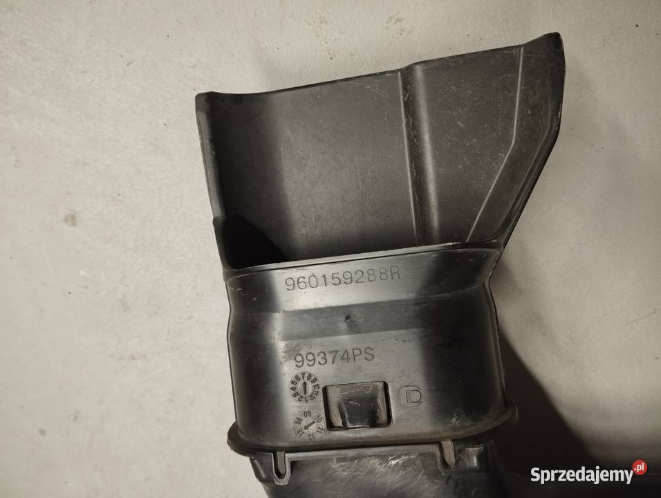 Rura przewód dolotowy Dacia Renault 165556691R