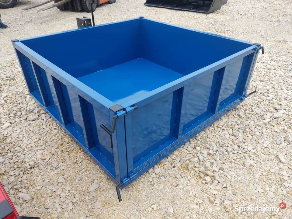 Skrzynia transportowa na tuz nowa soldna masywna