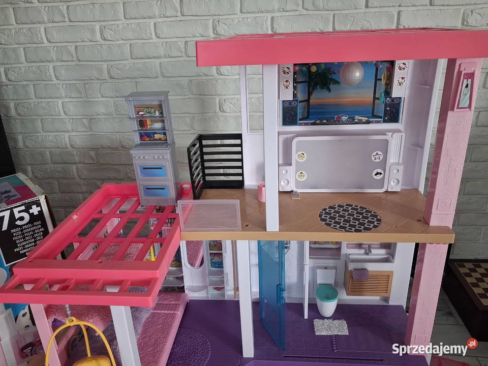 3x Domki Barbie DreamHouse winda zjeżdżalnie Bolesławiec