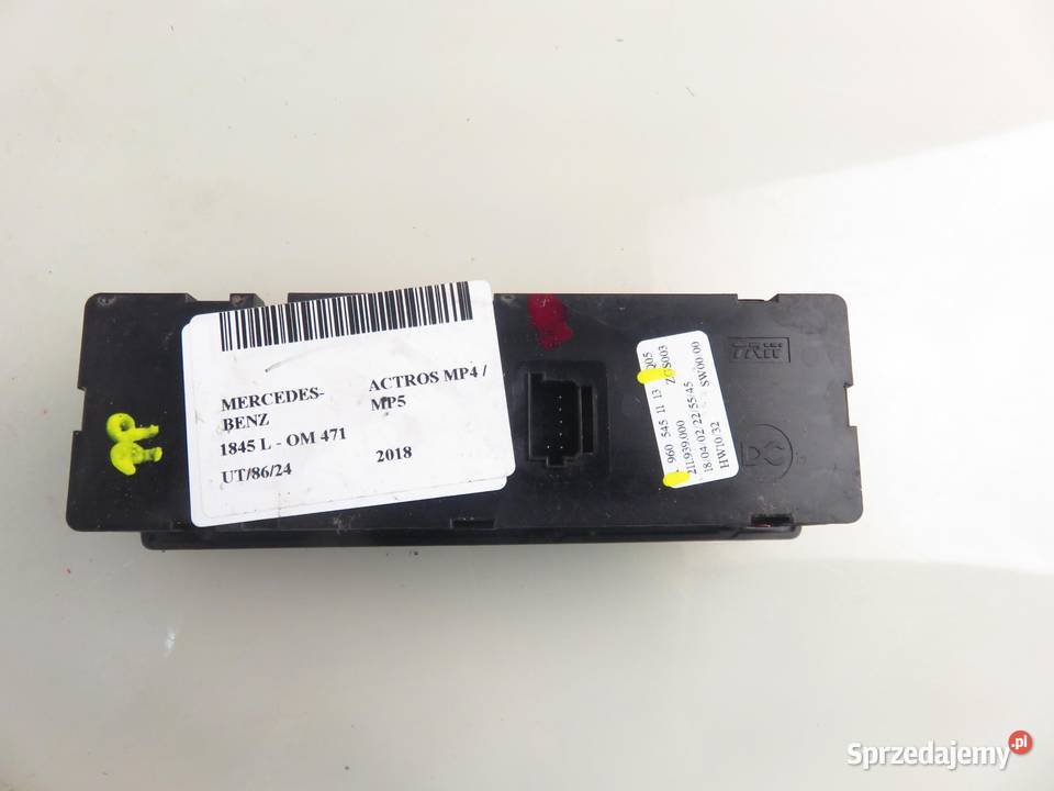 PANEL SZYB MERCEDESBENZ ACTROS MP4 MP5 małopolskie