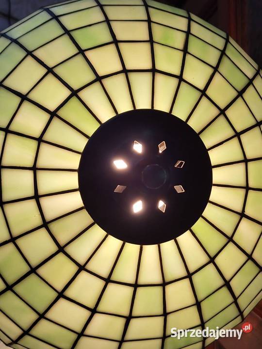Lampa witrażowa w stylu Tiffany Gdańsk sprzedam