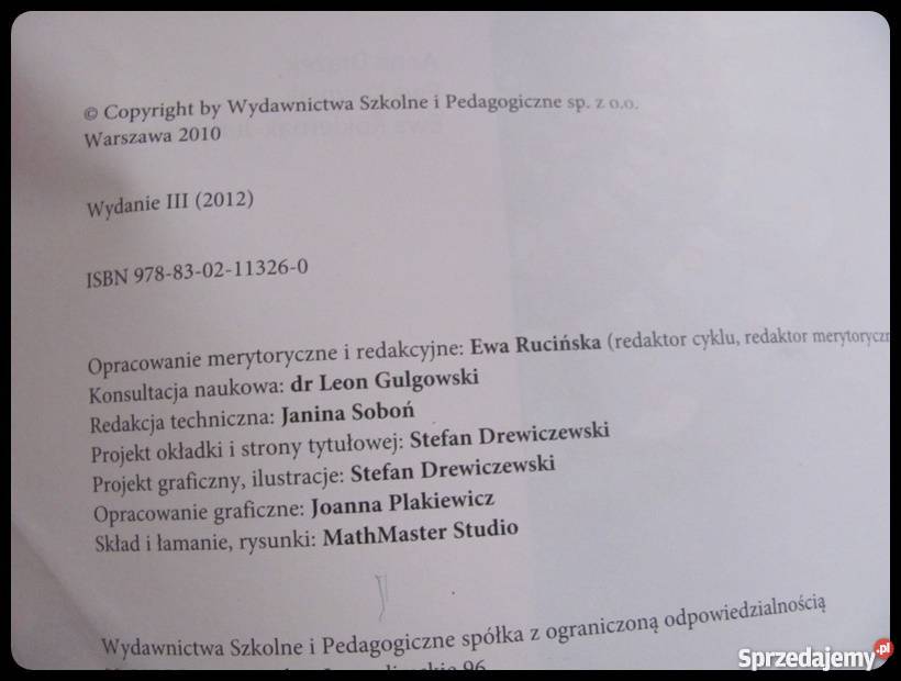 Matematyka wokół nas WSiP gimnazjum 3 płyta Płock sprzedam