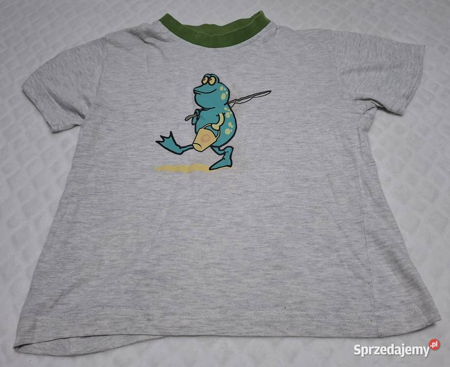 Koszulka krótki rękaw Tshirt żabka Just Play Rozmiar 122 Czeladź