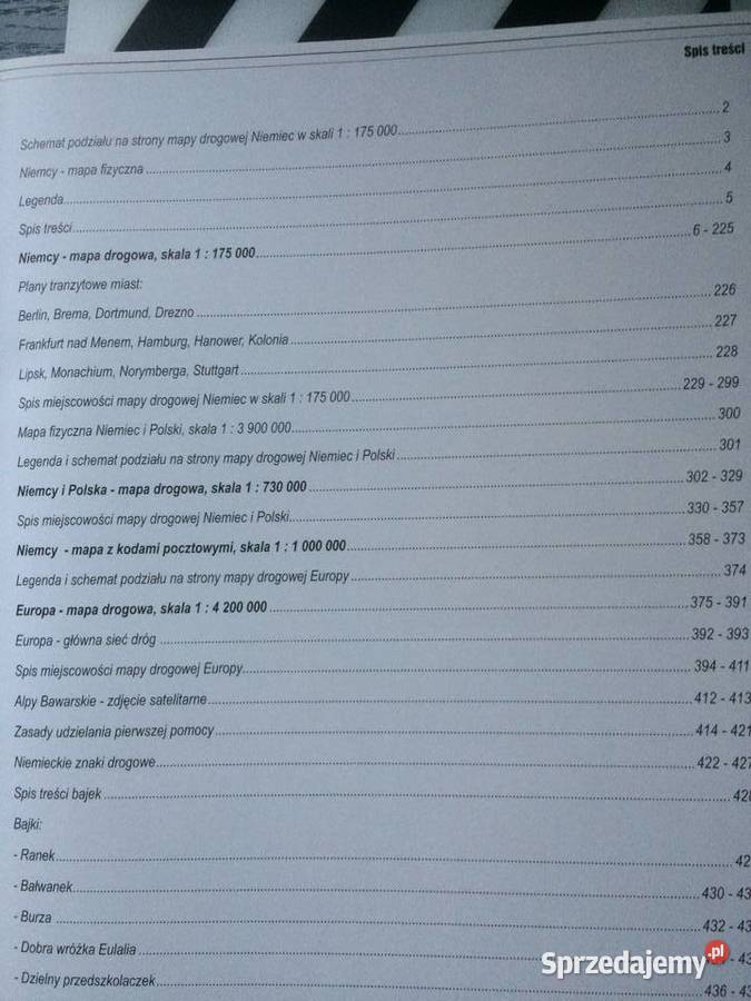3624 Niemcy Encyklopedia Drogowa Szczecin