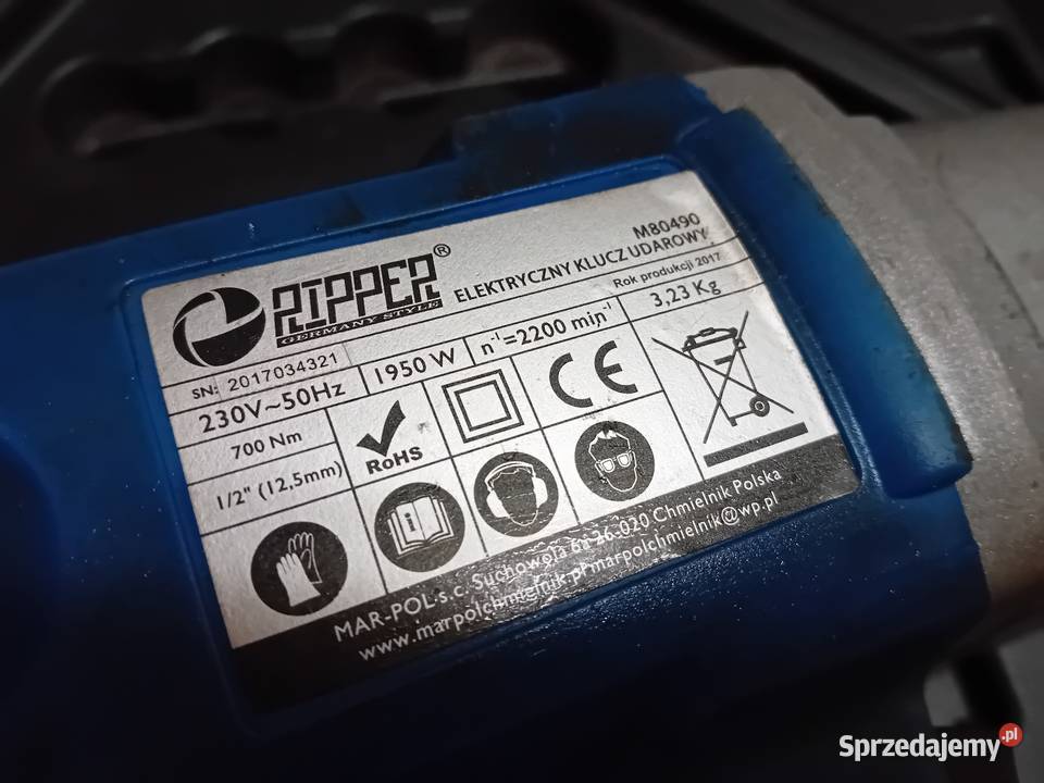 Klucz udarowy elektryczny Kazimierza Wielka sprzedam
