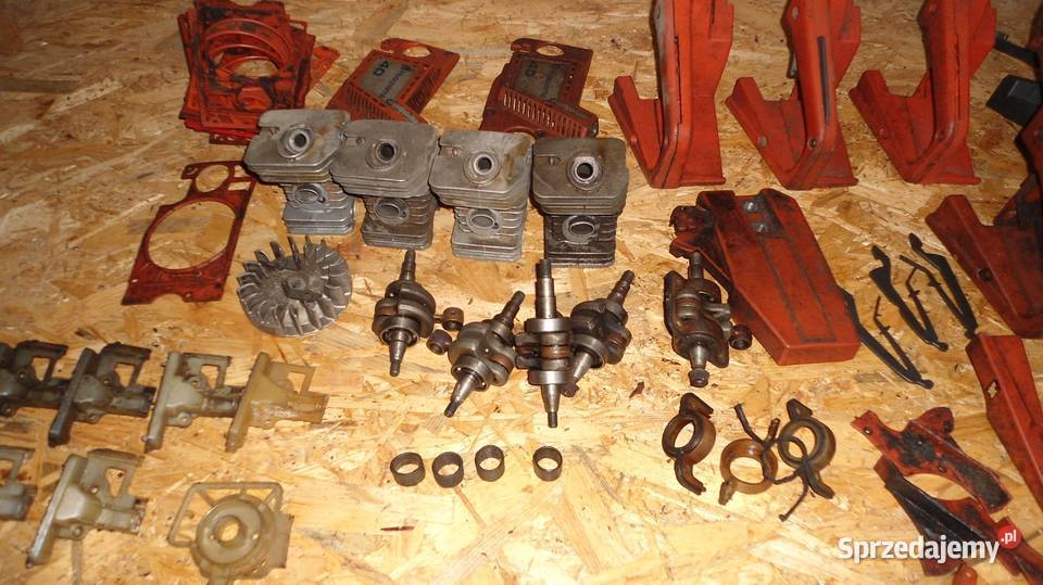 Husqvarna 40 45 części cylinder tłok wał magneto Łagów sprzedam