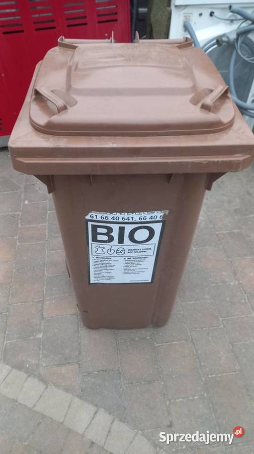 Pojemnik na śmieci Bio 120l Kórnik