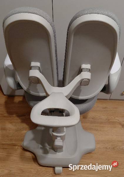 Fotel Krzesło do biurka szare regulowane dziecko Warszawa