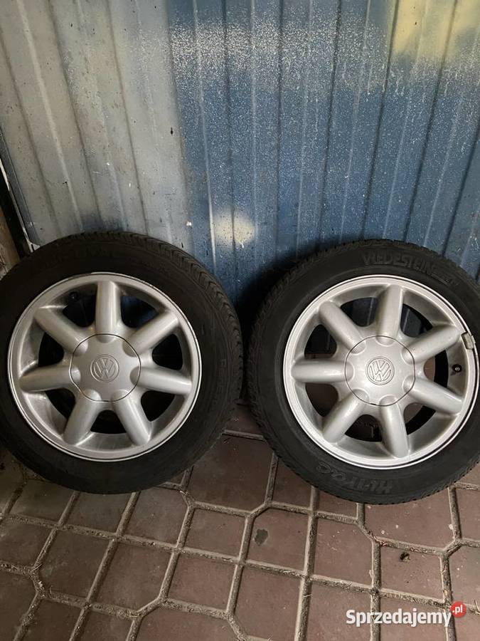 Felgi z oponami vw polo golf 14 Łódź sprzedam