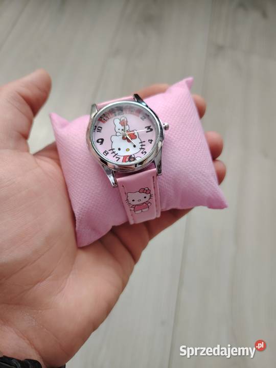 Zegarek Dziecięcy Dziewczynki Hello Kitty Różowy mazowieckie Żyrardów