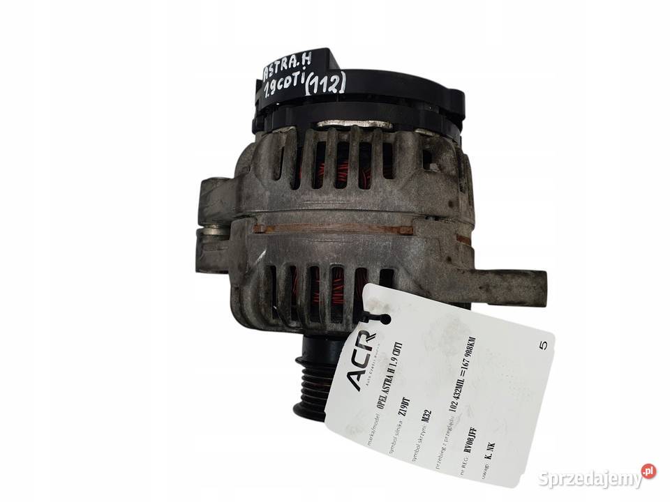 ALTERNATOR Opel Vectra C Astra H Zafira B 19 osobowe Chełm