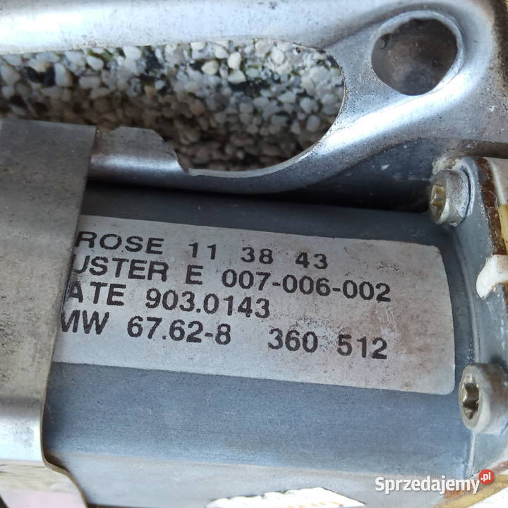 BMW E39 Mechanizm szyby Prawy przód Silnik wyposażenie elektryczne Dębica sprzedam