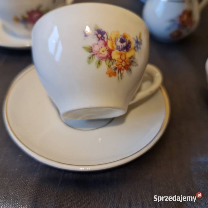 Mini serwis porcelanowy do kawyherbaty Warszawa sprzedam