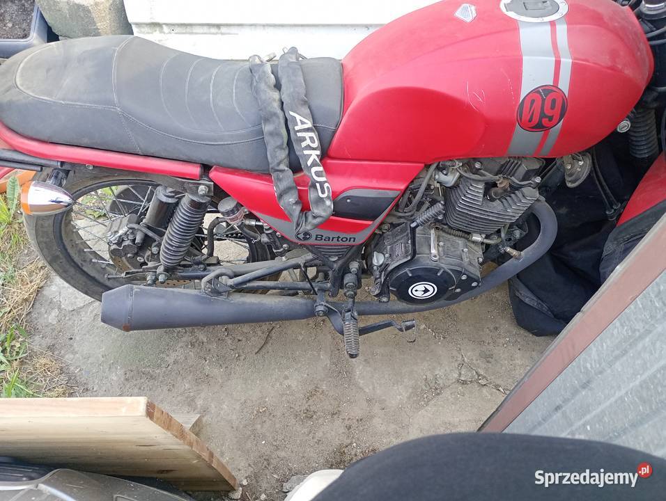 Okazja motor Barton ft125 cafe facet 3 przebieg Wrocław sprzedam