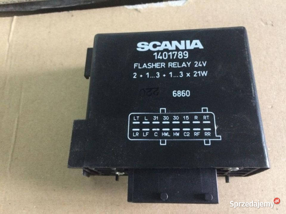 Sterownik Przekażnik Relle SCANIA 1401759 ciężarowe Układ hamulcowy Maszewo