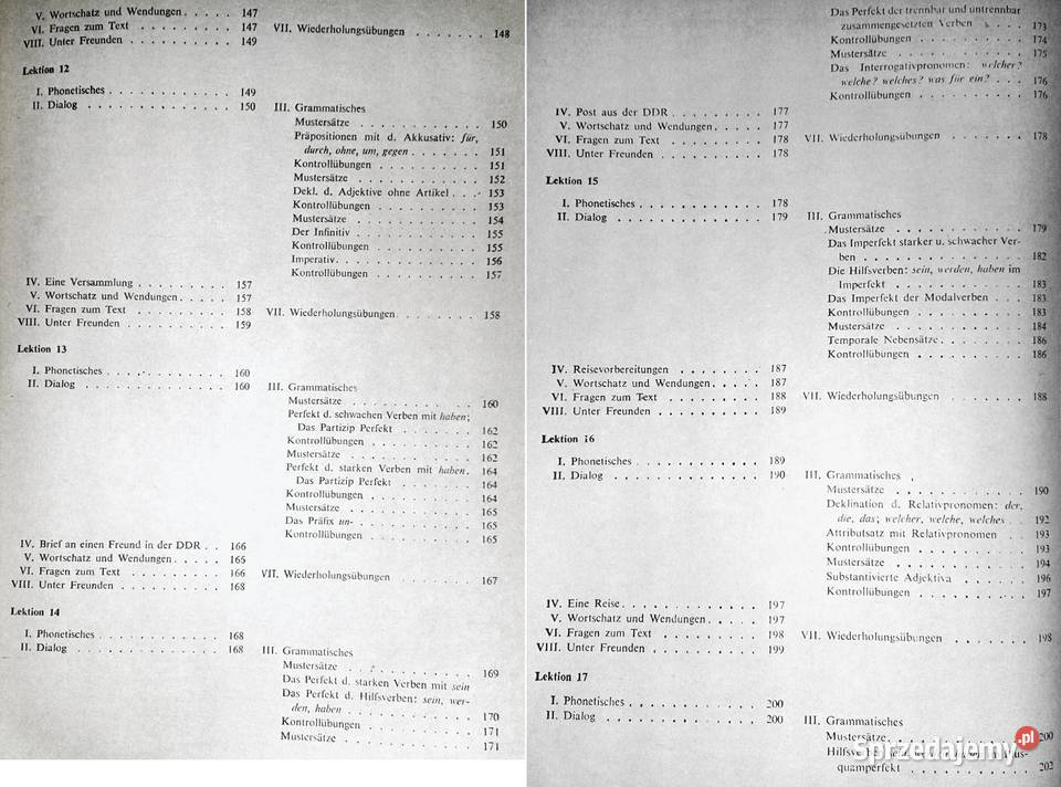 Polnische studenten lernen deutsch Grundstufe Chełm
