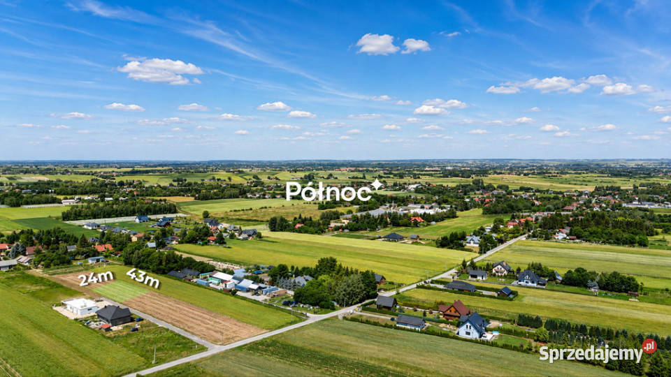 4 działki budowlane Płoskie gm Zamość