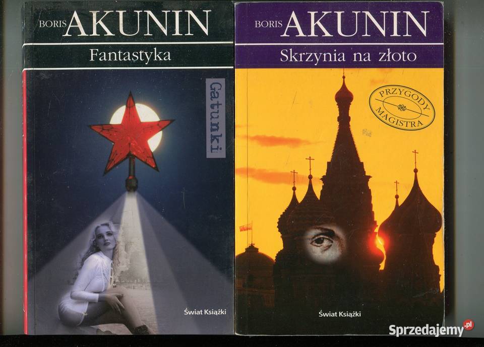 Skrzynia na złoto Fantastyka Boris Akunin Szczecin