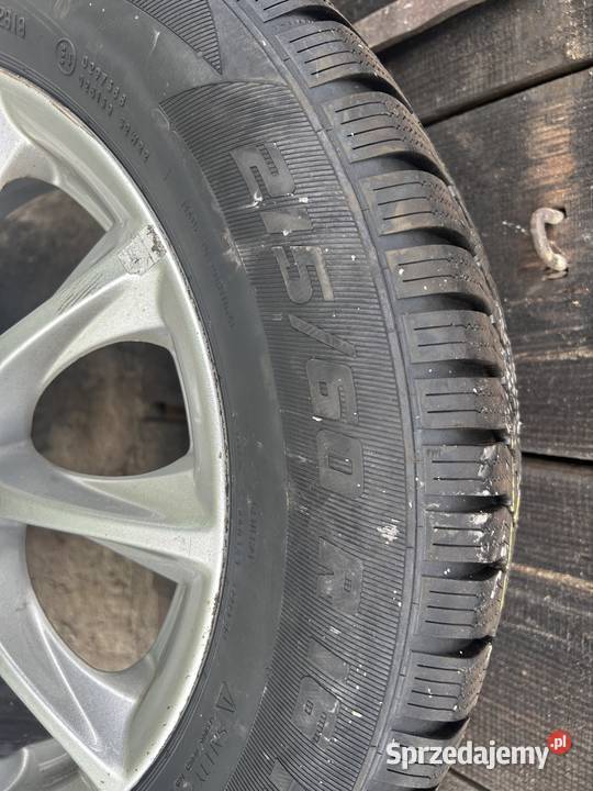 Alufelgi ford 5x108 16 z czujnikami ciśnienia Samochodowe Czermna