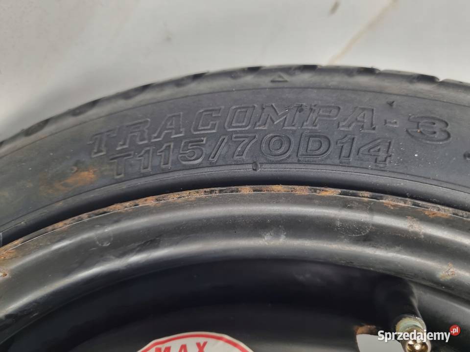 KOŁO DOJAZDOWE Toyota Yaris I dojazdówka 11570 lubelskie Chełm