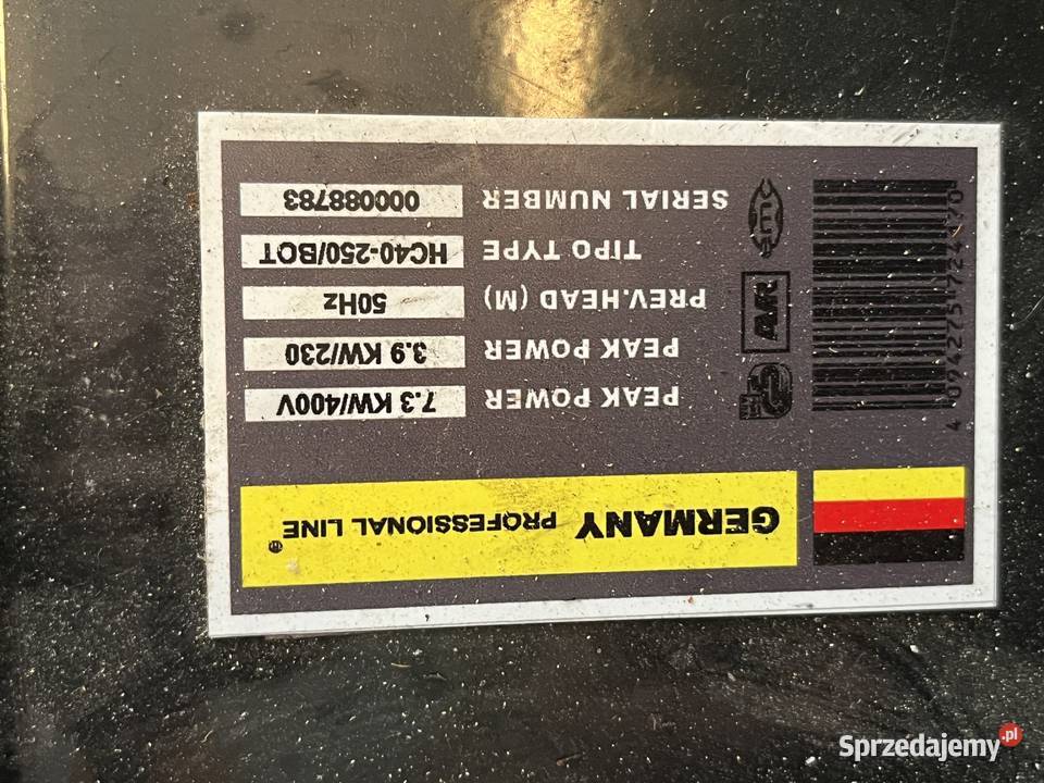 Agregat prądotwórczy Salzwilz Rynarzewo