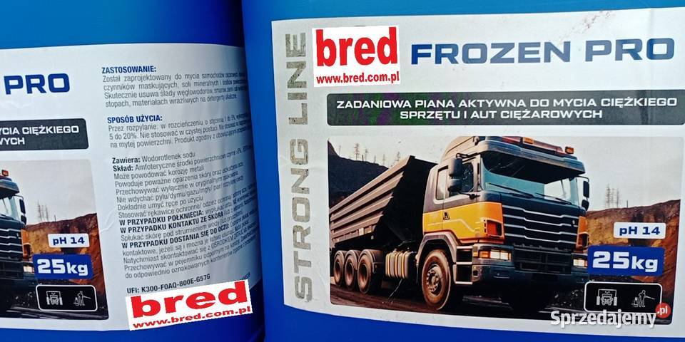 Frozen PRO szampon do mycia TIR mega skuteczny Bytów