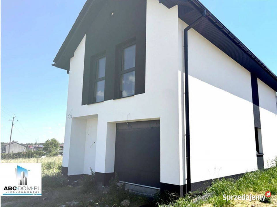 Szarów nowy dom z garażem działka 587m2