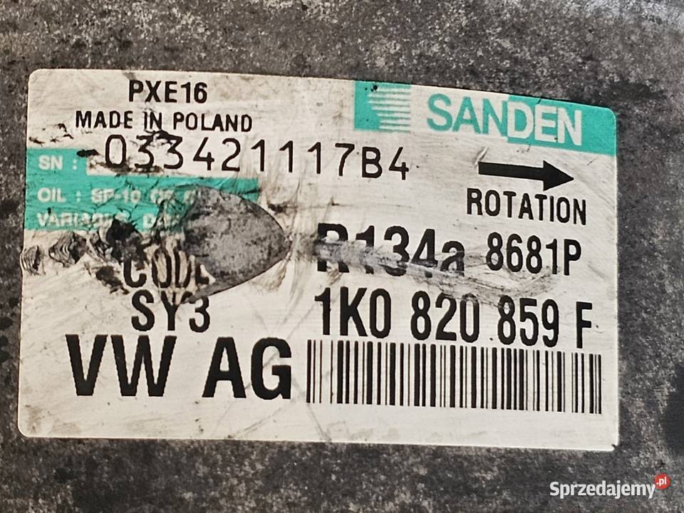 AUDI VW SKODA 20 TDI BMN BMR 170 08r sprężarka Kielce sprzedam