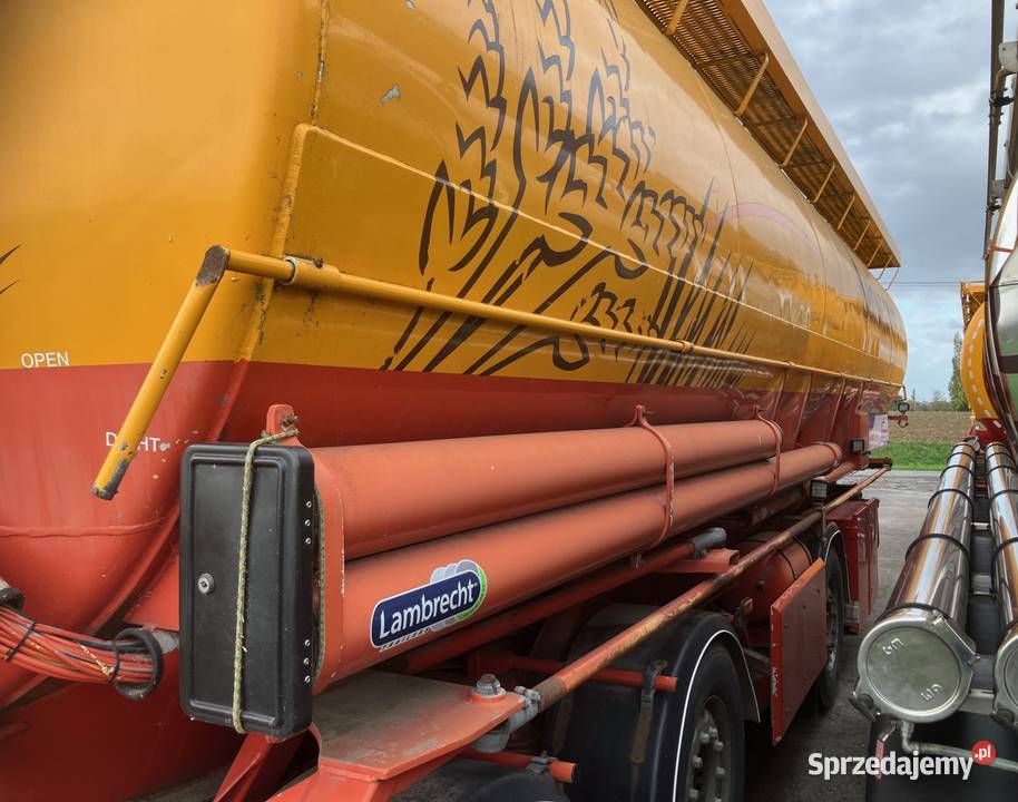 Maczepa do paszy Lambrecht silos 3 osie 9 kom 2403kg Warszawa