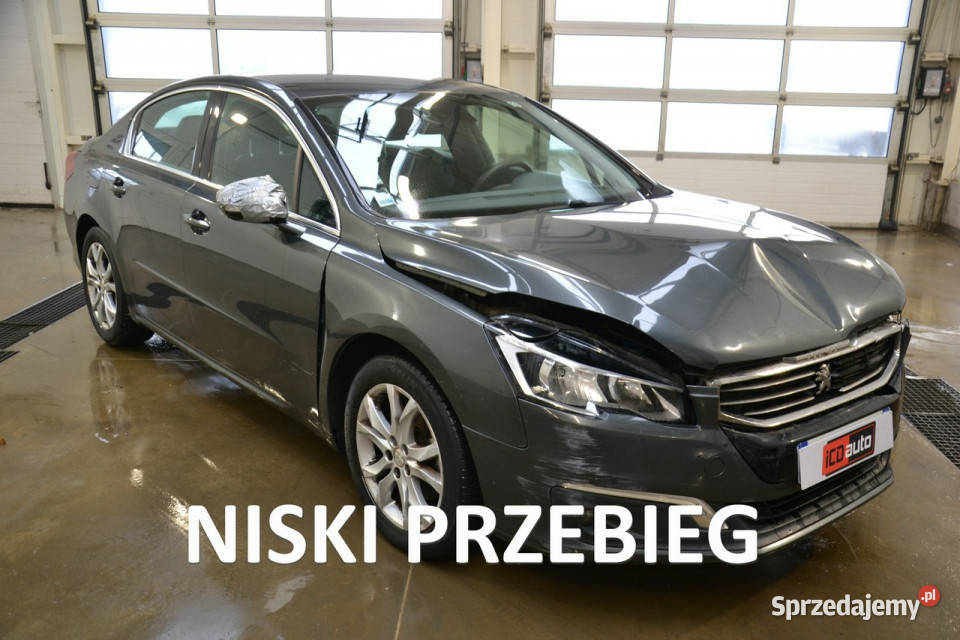 Peugeot 508 NISKI PRZEBIEG 16 t benzyna 165 165KM małopolskie