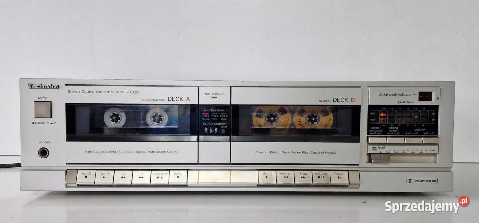 Magnetofon catette deck Technics RS T22 RST22 Międzychód