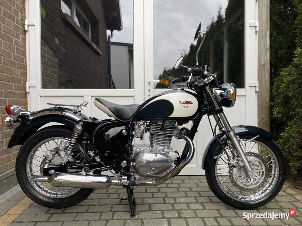 KAWASAKI ESTRELLA 250 KAT A PIĘKNY KULTOWY zielony Kokoszkowy