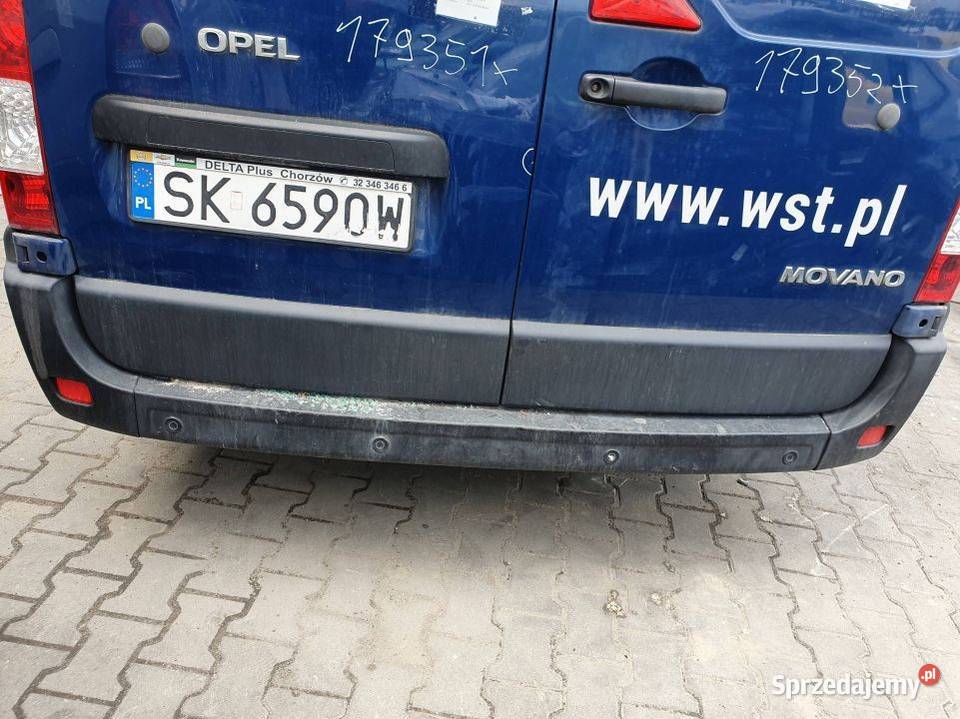 ZDERZAK TYŁ OPEL MOVANO III PDC Lipno