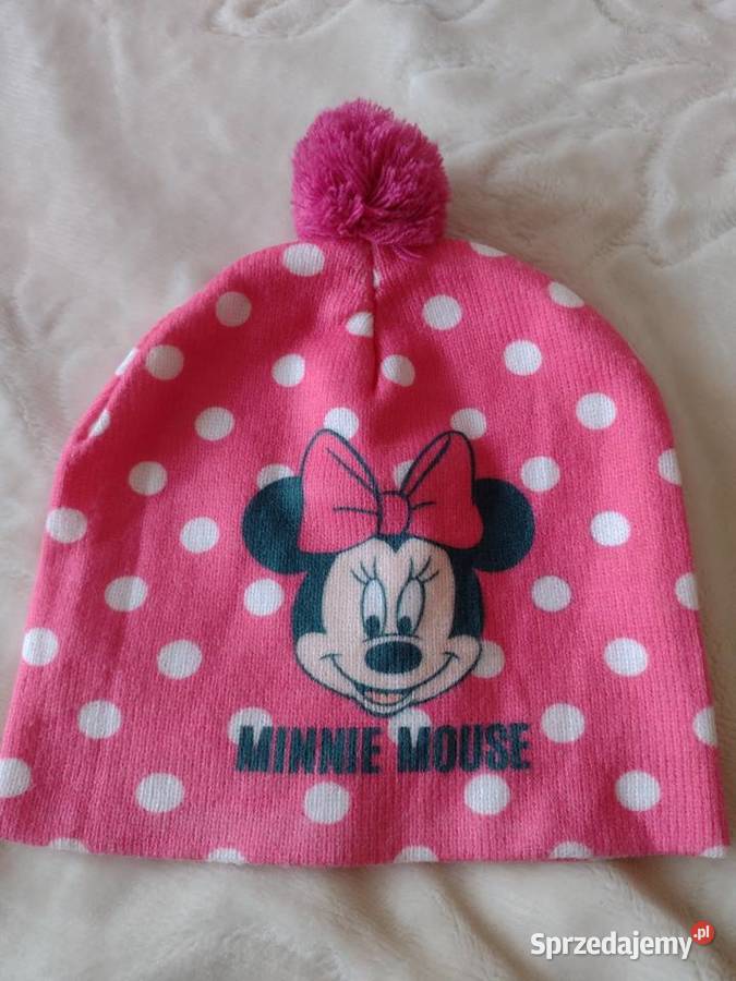 Disney Czapka zimowa z Minnie Mouse NOWA Kraków sprzedam