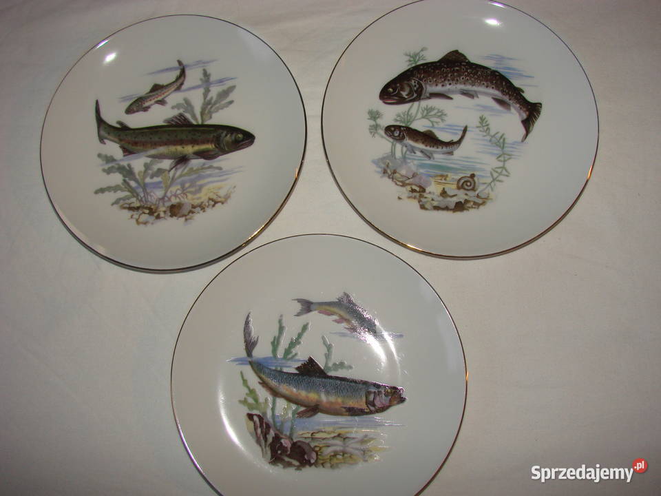 Kahla talerz ryby