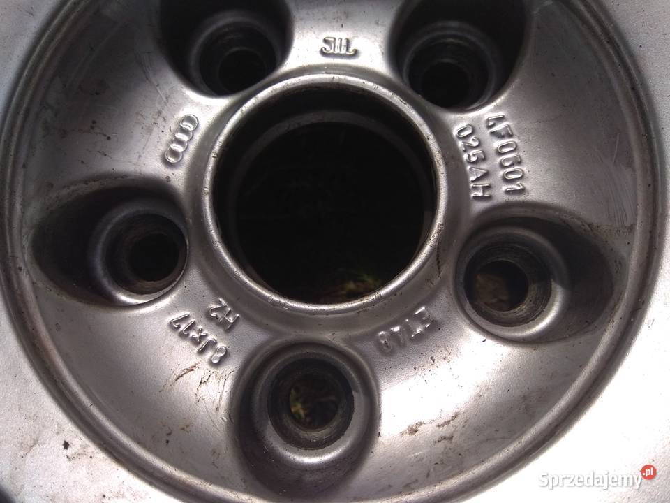 Koła aluminiowe Audi 17 letnie opony 8Jx17H2 mazowieckie Radom