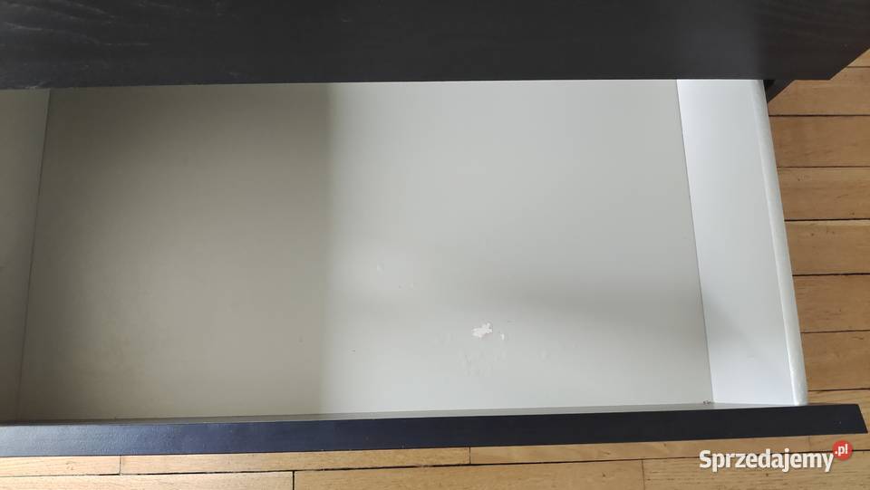 Komoda Malm Ikea 80 czarnobrązowa
