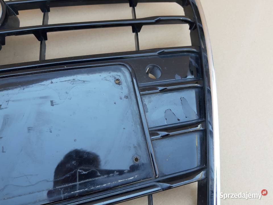 AUDI A5 8T PDC GRILL ATRAPA EMBLEMAT CHROM Karoseria lubuskie Trzciel